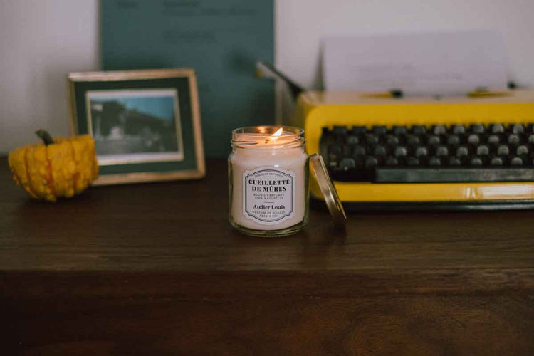 bougie naturelle parfumée