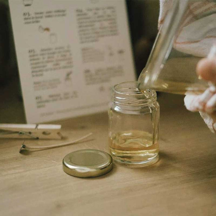 kit de fabrication bougie parfumée naturelle