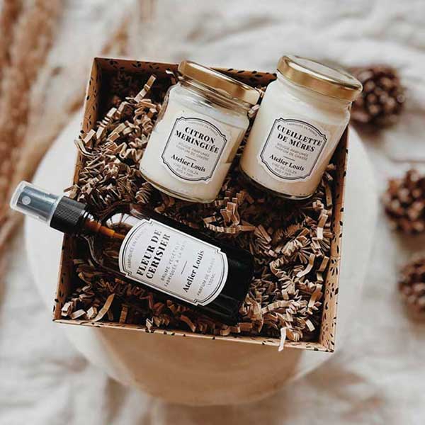 Les coffrets cadeaux Atelier Louis Les coffrets cadeaux Atelier Louis