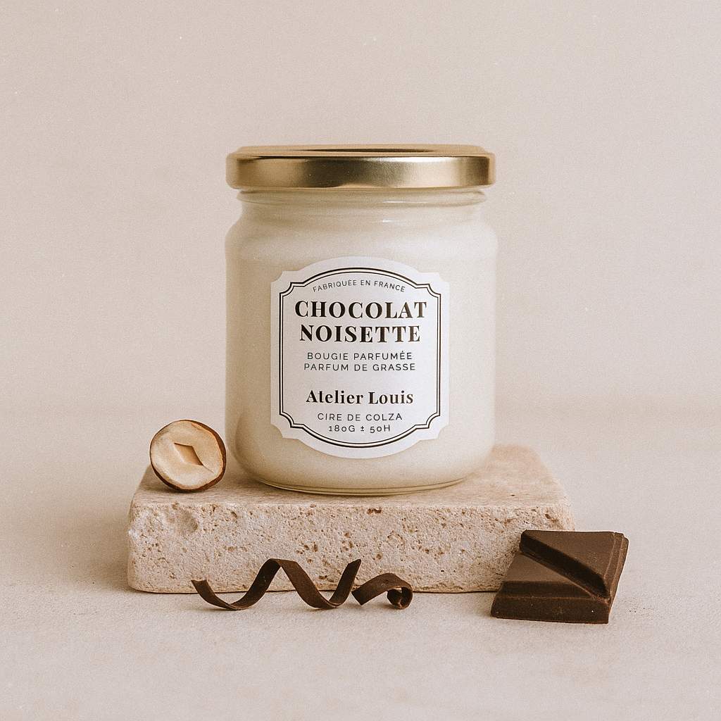 Bougie Parfumée Chocolat & Noisette