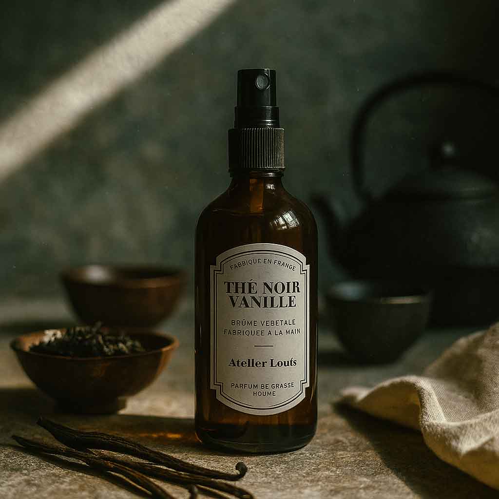 Brume végétale Thé Noir & Vanille