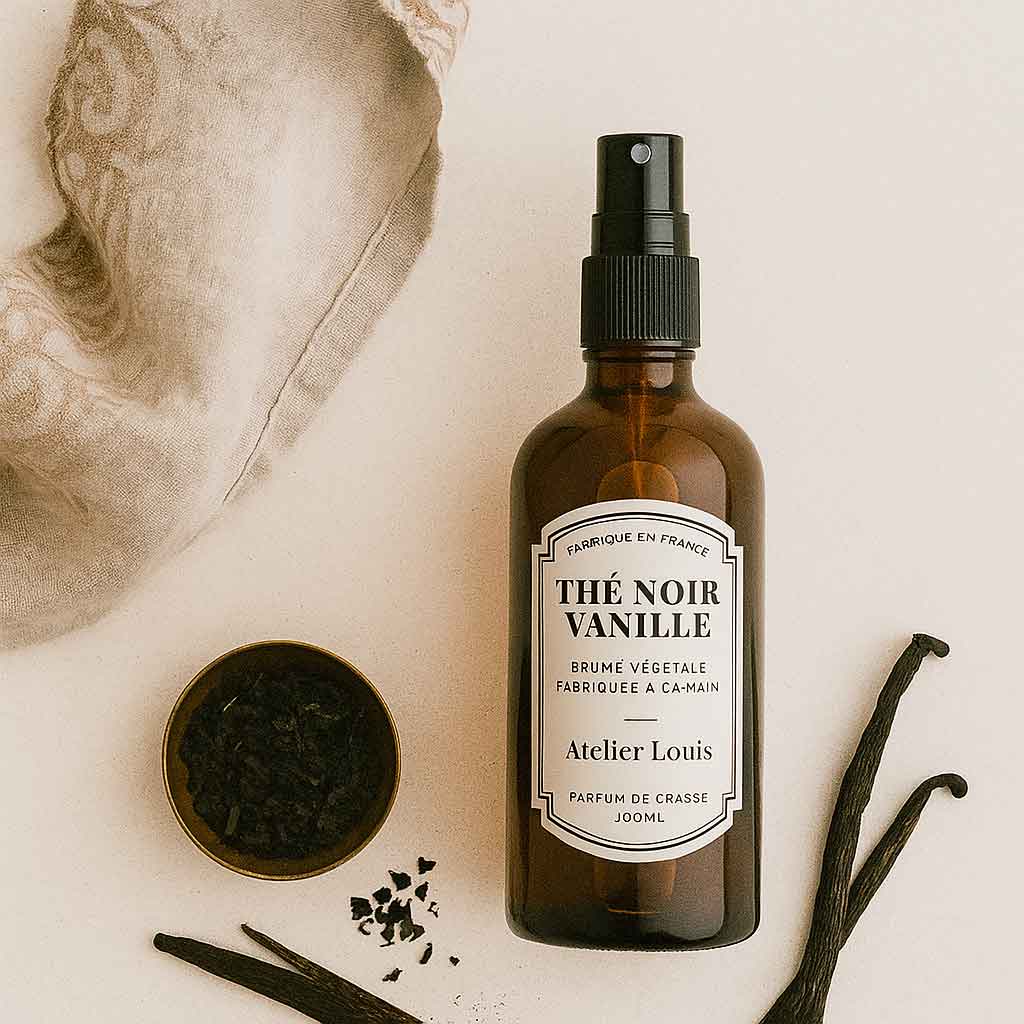 Brume végétale Thé Noir & Vanille
