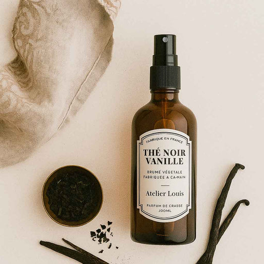 Brume végétale Thé Noir & Vanille