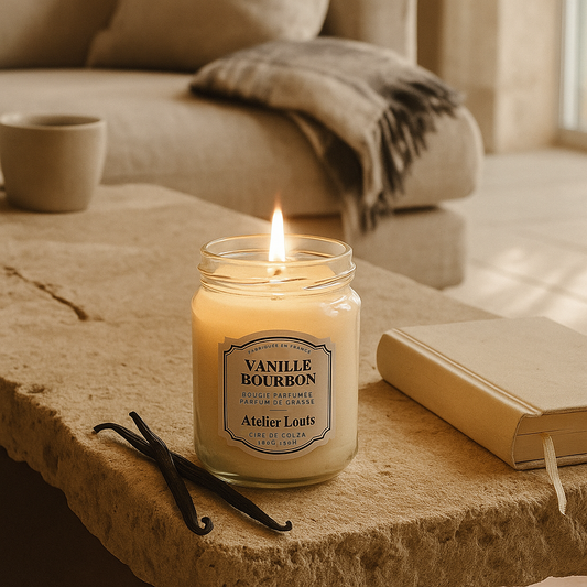 Bougie Parfumée Vanille Bourbon