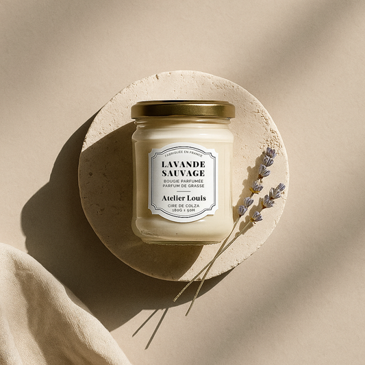 Bougie parfumée Lavande Sauvage