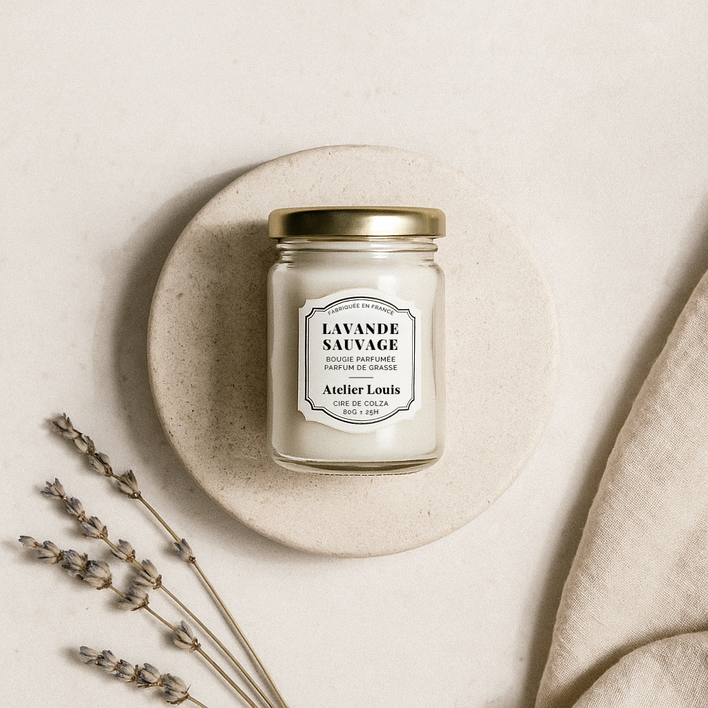Bougie parfumée Lavande Sauvage