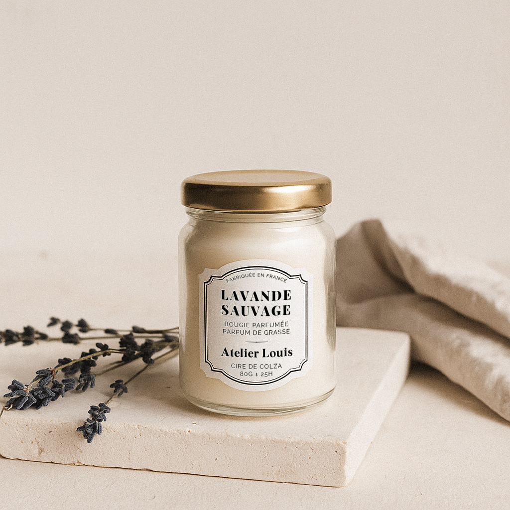 Bougie parfumée Lavande Sauvage