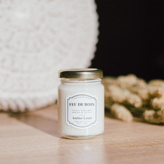 Bougie Parfumée Feu de bois-Atelier Louis