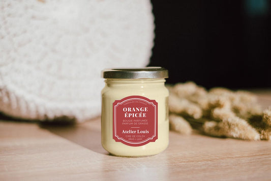 Bougie Parfumée Orange épicée-Atelier Louis