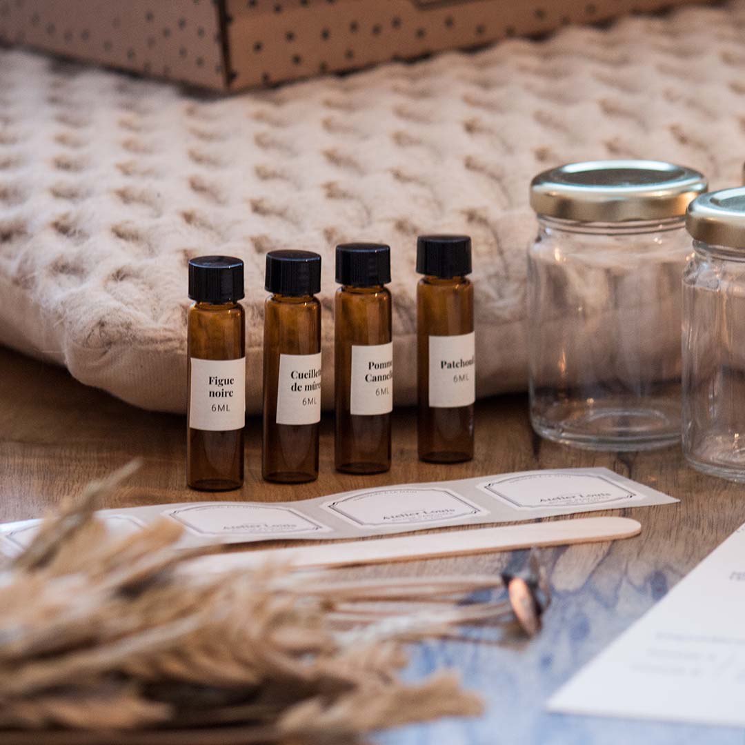 Kit de Fabrication x4 Bougies Parfumées-Atelier Louis