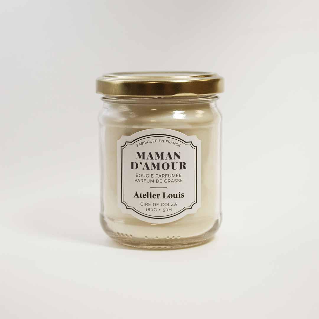 Bougie Parfumée Maman D'amour ♥︎-Atelier Louis