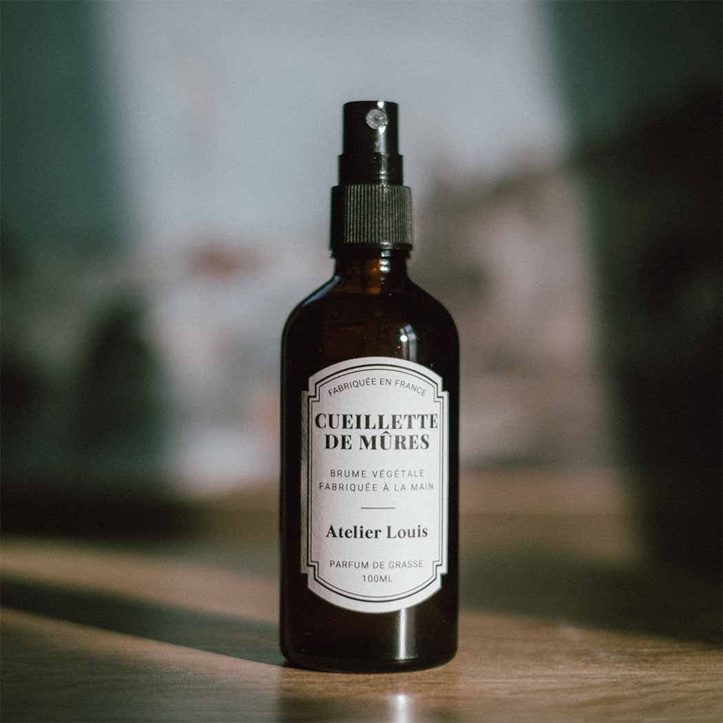 Parfum d'ambiance - Brume végétale Cueillette de Mûres - Atelier Louis