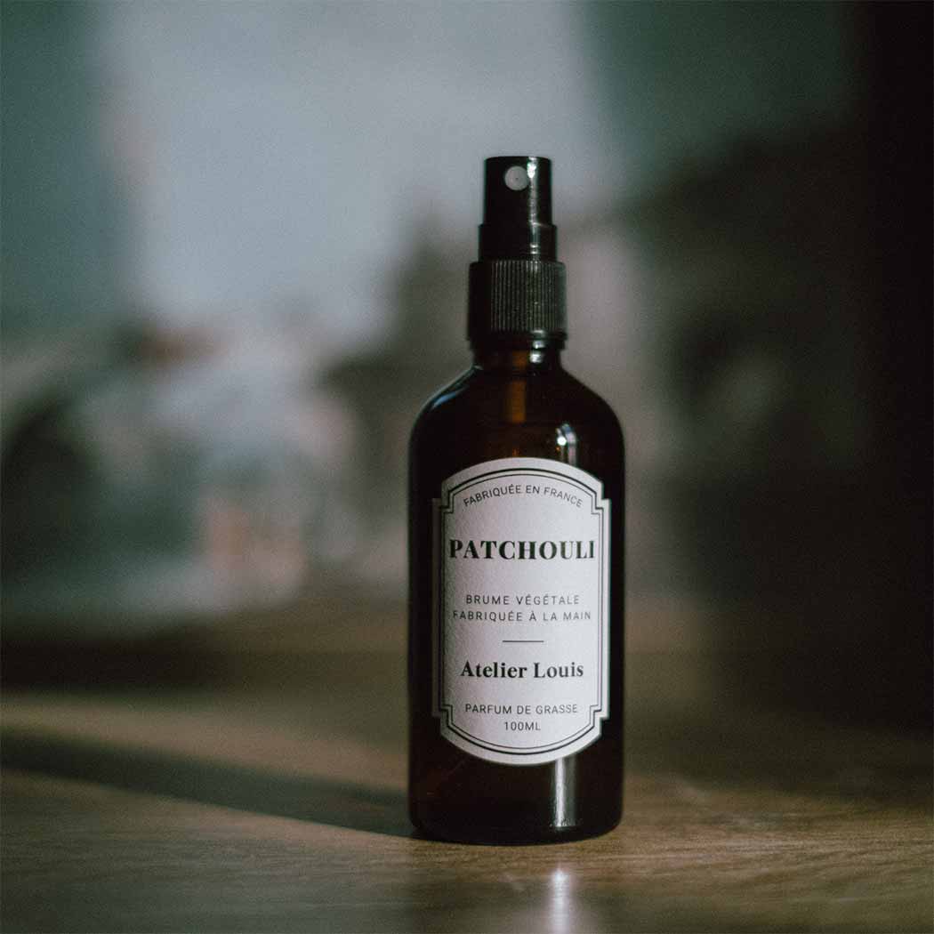 Parfum d'ambiance - Brume végétale Patchouli - Atelier Louis