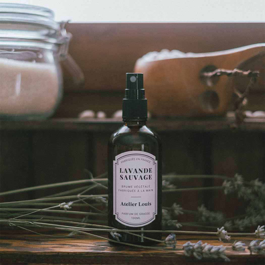 Parfum d'ambiance - Brume végétale Lavande Sauvage - Atelier Louis