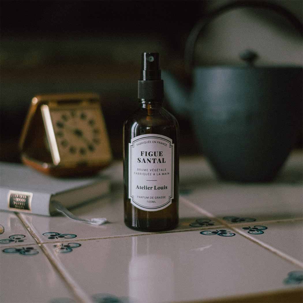 Parfum d'ambiance - Brume végétale Figue & Santal - Atelier Louis