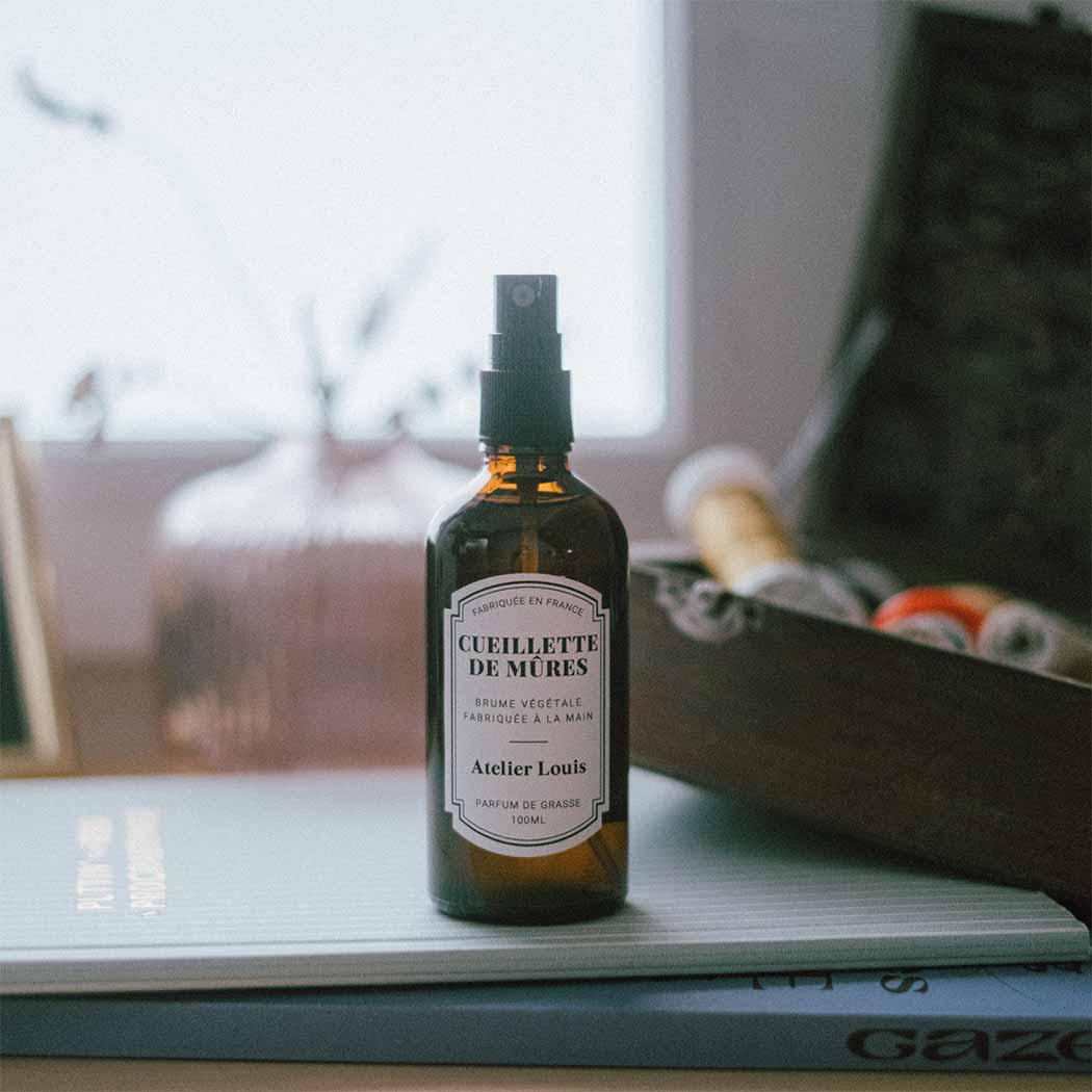 Parfum d'ambiance - Brume végétale Cueillette de Mûres - Atelier Louis