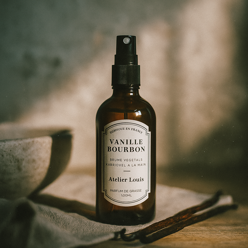 Parfum d'ambiance - Brume végétale Vanille Bourbon - Atelier Louis
