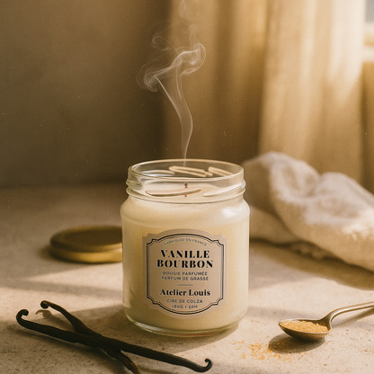 Bougie Parfumée Vanille Bourbon