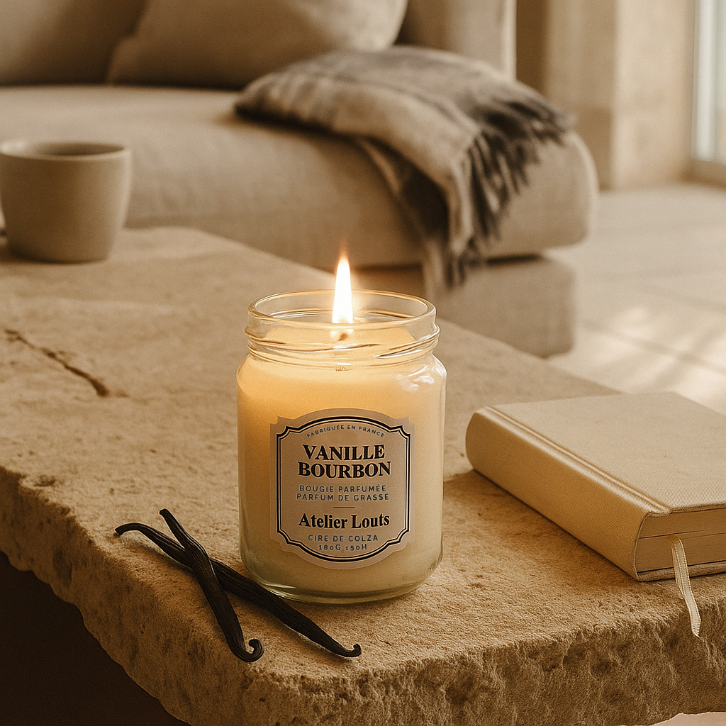 Bougie Parfumée Vanille Bourbon