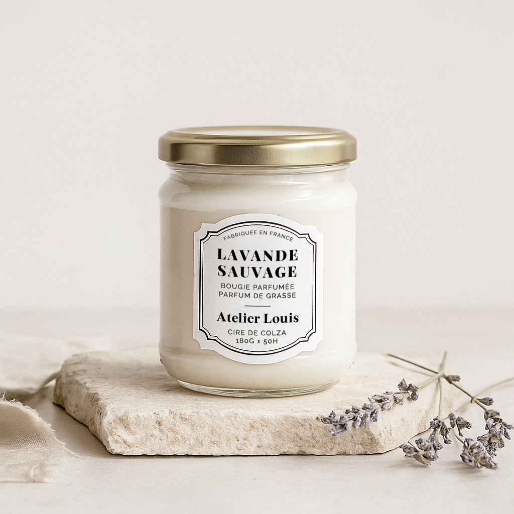 Duftkerze Wilder Lavendel
