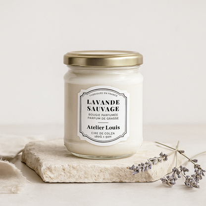 Duftkerze Wilder Lavendel