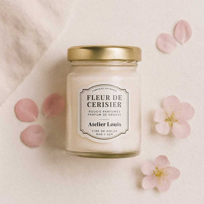 Cherry blossom scented candle