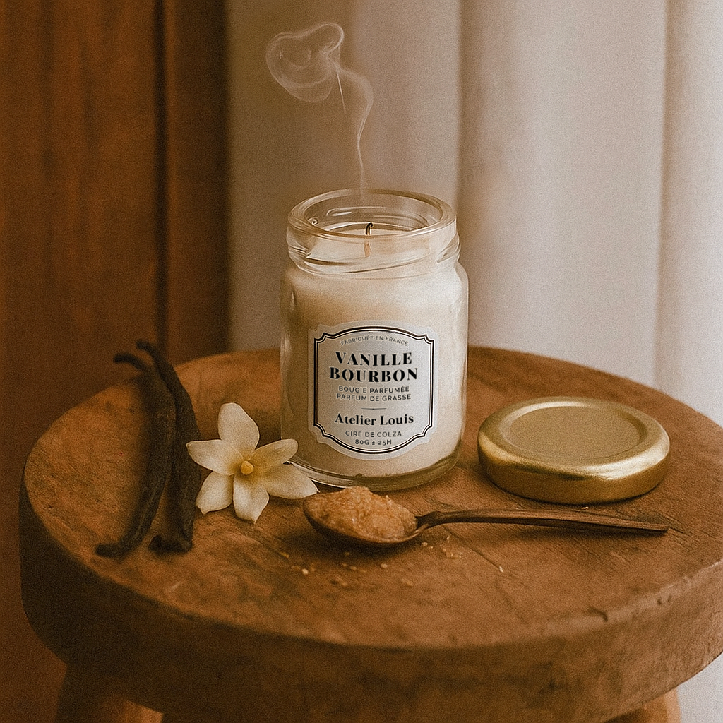 Bougie Parfumée Vanille Bourbon