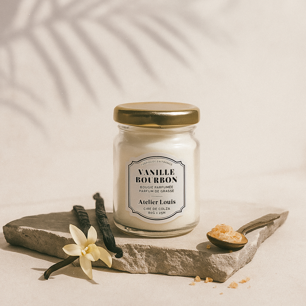 Bougie Parfumée Vanille Bourbon