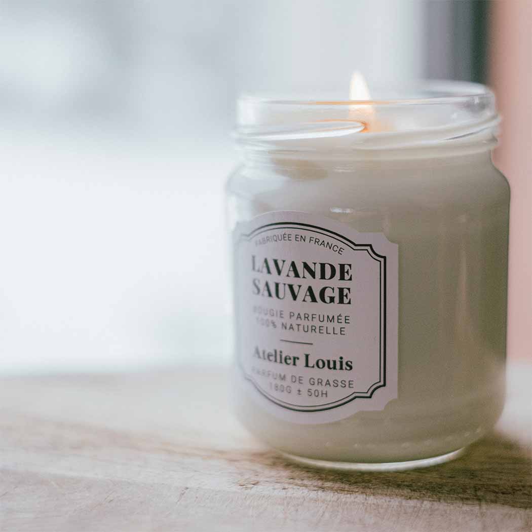 Wild Lavender Scented Candle